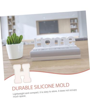 STOBOK Reliable Material Crafts Diy Mould Silicone Mold Design Durable Shape Decorative Resin Making White 10.8X9.5cm - Buy Online on GoSupps.com