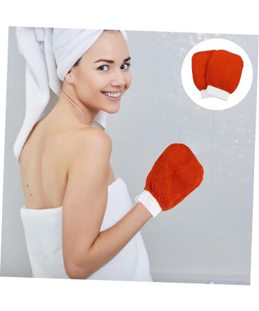 FOMIYES 2pcs Grit Bath Scrubber Gloves - Body Cleaning Mittens for Exfoliation and Bathing - Buy Online on GoSupps.com