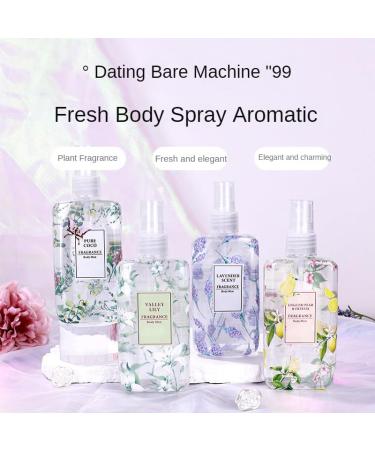Natural Perfume Mist Hair & Body Perfume Mist Nutmeg Lily Lavender Parfum Spray Perfume Fragrance For Women For Birthday Anniversary 3.53 Oz (Valley refreshing) - Buy Online on GoSupps.com