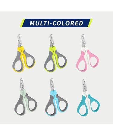 Professional Wepet Claw Scissors for Pets | Safe & Spicy Gray/Bumblebee Yellow | Ideal for Cats Dogs Kittens & Small Animals - Buy Online on GoSupps.com