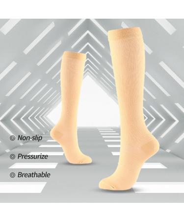 Shop Lichengtai Compression Socks for Men & Women | Zippered Open Toe Support Stockings for Varicose Veins Edema & Recovery M L/XL (38-41) - Buy Online on GoSupps.com