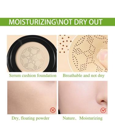 Fengyang Air Cushion CC Cream BB Cream CC Cream Cushion Foundation Clio Cushion Foundation Cushion Foundation Korean Air Cushion BB CC Foundation Long Lasting Foundation(Natural) - Buy Online on GoSupps.com