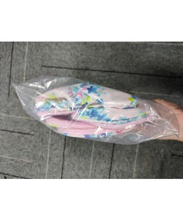 Women's Travel Hanging Toiletry Wash Bag Makeup Organizer - Pink Flower (Large) - Buy Online on GoSupps.com