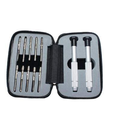 Healeeved 12-hour screwdriver for glasses glasses repair set magnetic screwdriver glasses-screw-driven-set glasses repair screw-driven glasses set precision toolbox
