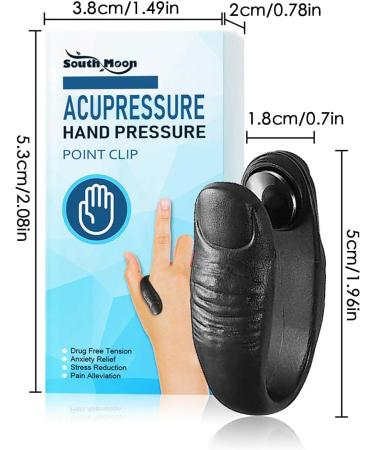 Fukamou Acupressure Clip - Portable Relief for Headaches Migraines & Tension | Natural Acupressure Tool (1 Piece) - International Shipping Available - Buy Online on GoSupps.com