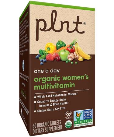 Organic WomenaTMs Multivitamin - One a Day (60 Organic Tablets) - Buy Online on GoSupps.com