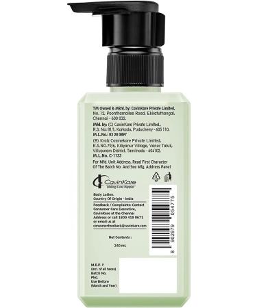 Buds & Berries Fruit Nourish Kiwi Gel Body Lotion |All season - Non greasy Light Hydration | No Paraben (240 ml) - Buy Online on GoSupps.com