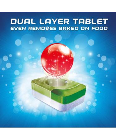 Finish 0% Dishwasher Tablets - 80 Tabs | Powerful Cleaning Formula - Buy Online on GoSupps.com