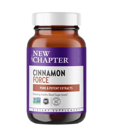 New Chapter Cinnamon Force 60 Vegetarian Capsules