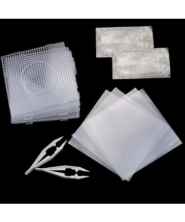 Sc0nni 5mm Fuse Bead Board Set with Sticky Mat - Square Pegboards for Kids DIY Craft Beads - Buy Online on GoSupps.com