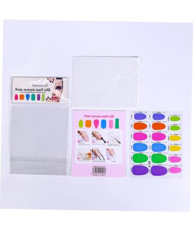 Healeved 1 Set Nail Extension Pegatinas Para U as Nail Silk Extension Nail Art Forms Non-woven Nail Silk Nail Soak off Bowl Nail Stickers Strips Fake Hair Edges Nail Kits Extend Nail Polish - Buy Online on GoSupps.com