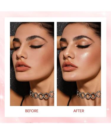 Ibcccndc Fairy Highlight Patting Powder - White Glitter for Face, Hair, Eyes & Body - Prom, Festival, Rave Makeup - Buy Online on GoSupps.com