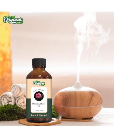 Buy Pure Damask Rose Oil 30ml | Natural Essential Oil for Skincare Hair Care & Aromatherapy - International Shipping - Buy Online on GoSupps.com