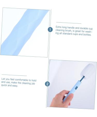 Zerodeko 4 Pcs Brush Neck Bottle Cleaning Tools Flask Sponge Coffee Glasses Sponge Bottle Cleaner Blue Bottle Cup Cleaner Foam Cup Sponges Scrubber Plastic Cup Baby Vase - Buy Online on GoSupps.com