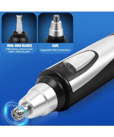 YuYuZoe nose and ear hair trimmer professional ear and nose hair trimmerBattery operatedwith LED power indicator painless eyebrow and facial hair trimmerunisex Battery not included Nose Trimmer Set B - Buy Online on GoSupps.com