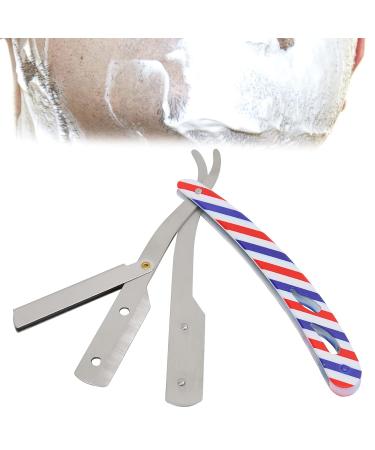 Manual Stainless Steel Razor with 360 Rotation - Perfect for Men's Hairdressing at Home & Salons - Buy Online on GoSupps.com