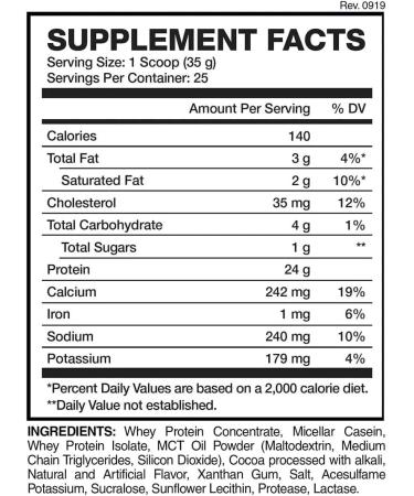 Evofusion Vanilla Bean Ice Cream - 1820 g - Buy Online on GoSupps.com