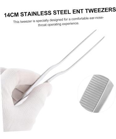 3pc Stainless Steel Denture & Ear Cleaning Kit | Tweezers & Curette Set 16cm | Mouth & Ear Cleaner Tools - Buy Online on GoSupps.com