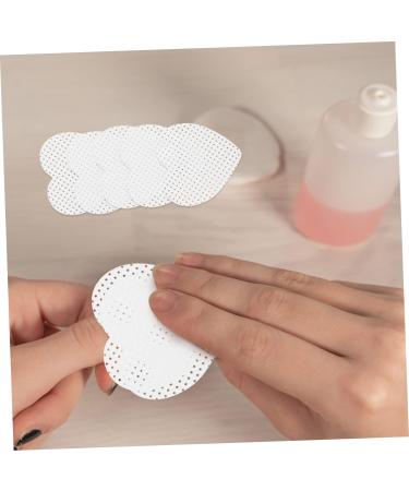 minkissy 200 Sheets Eyelash Cleaning Pads Gel Remover Pads Nail Polish Pads Gel Nail Remover Wipes Travel Nail Gel Fingernail Polish Remover White Cotton Gel Pad Major 4.8x4.8cm White - Buy Online on GoSupps.com
