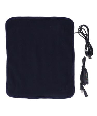 USB Heating Pad with 3 Temperature Levels - Keep Warm for Shoulder Neck Leg Waist | Heated Mat with Timer (Purple Blue) - International Shipping Available - Buy Online on GoSupps.com