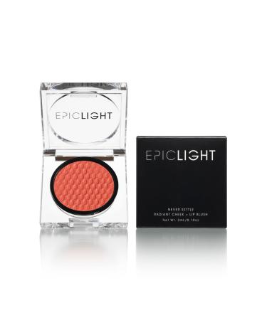 Never Settle Radiant Cheek+ Lip Blush (Whispering Peach)