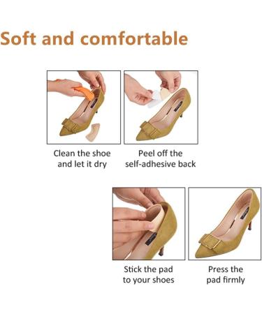 Siismi 22-Piece High Heel Pads & Inserts - Anti-Slip Shoe Cushions for Women Heel Grips & Ball of Foot Comfort - Buy Online on GoSupps.com