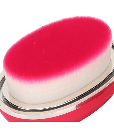 ZJchao Flat Top Makeup Brush Goose Egg Shaped Clean Pores Single Flat Top Brush Soft Application Ergonomic Design Non-Slip With Cover Long Service Life Lightweight Perfect Gifts - Buy Online on GoSupps.com