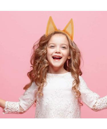 Jing Xin Dog Ears Headbands - 2 PCS Halloween Cosplay Costume Accessories for Kids & Adults - Buy Online on GoSupps.com