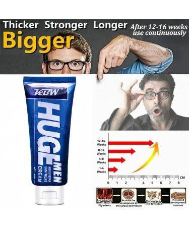 Massage Cream Extra Strength Massage Gel for Increase Size Thickness Strength and Performance for Male 60ml Blue - Buy Online on GoSupps.com