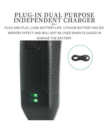 Premium Electric Hair Clippers for Men - USB Rechargeable Precision Blade Oil & Carving Trim - Buy Online on GoSupps.com