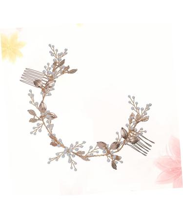 Angoily Hair Jewels for Women Hair Rhinestones Women Hair Accessories Bridal Hair Accessories Hair Combs for Women Flower Girl Hair Accessories for Wedding Bride Dress Pearl - Buy Online on GoSupps.com
