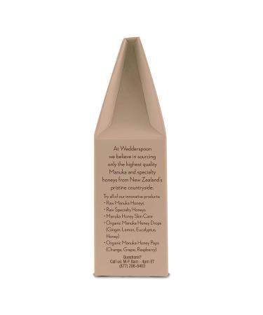 Wedderspoon Organic Manuka Honey Drops with Fennel & Cinnamon - 4 oz (120g) | Natural Soothing Remedy - Buy Online on GoSupps.com