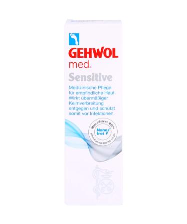 GEHWOL MED sensitive cream 125 ml 125 ml (1 pack)