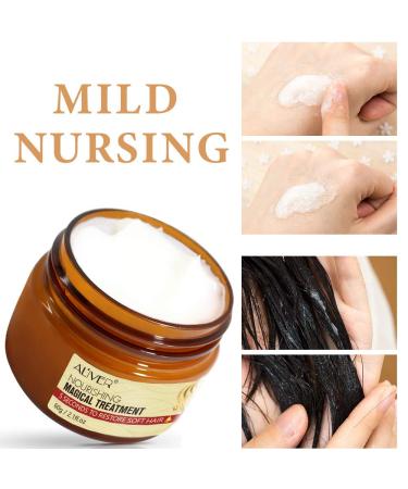 Magical Keratin Hair Treatment Mask - Advanced Molecular Formula for Soft and Healthy Hair - 2pcs - 60ml - Buy Online on GoSupps.com