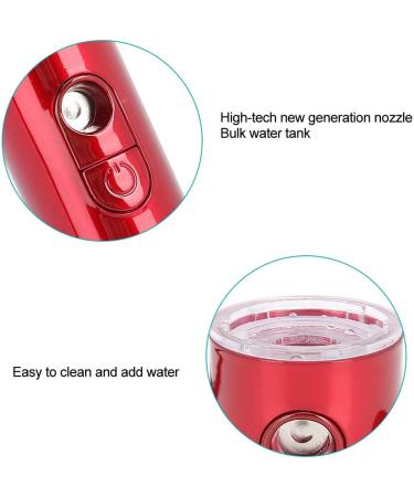 Nano Mist Sprayer 20ml Deep Hydrating Portable USB Face Humidifier Skincare Beauty Tool for Face Moisturising (red) - Buy Online on GoSupps.com