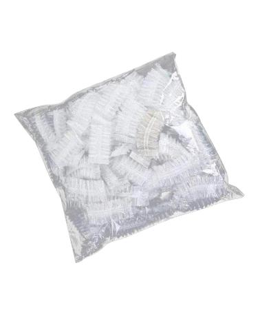 Lurrose 300Pcs Disposable Clear Ear Protectors - Waterproof Ear Caps for Hair Dyeing, Barber, Home & Shower - Buy Online on GoSupps.com