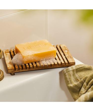 The Body Shop Satsuma Cleansing Face & Body Bar | Vegan Skin Revitalizer | 3.5oz | International Shipping - Buy Online on GoSupps.com