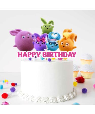PC Sunny Bunnies Birthday Cake Topper - Kid's Delight for a Hoppin' Celebration! Sunny Bunnies 3 - Buy Online on GoSupps.com
