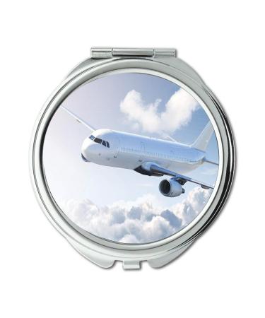 YENDOSTEEN high definition aircraft Mirror makeup mirror street fighter arcade pocket mirror portable mirror