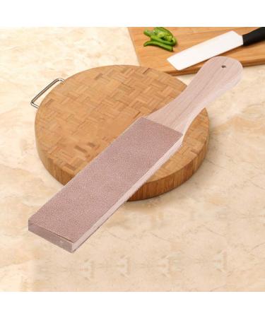 Vintage Razor & Sharpener Set | Double-Sided Leather Polishing Knife Sharpener with Handles - Premium Quality for Perfect Shaving - Buy Online on GoSupps.com