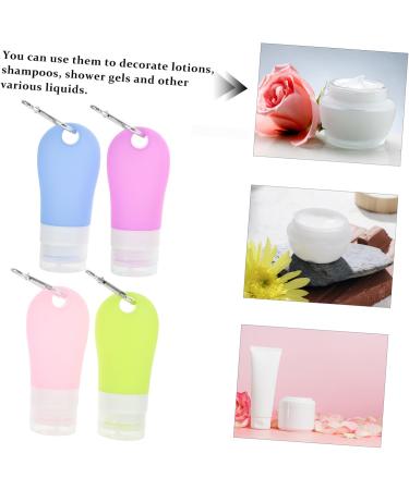 HAPINARY Aboard Buckle Bottling Refillable Bottle Makeup Liquid Containers Emulsion Bottle Empty Silicone Bottle Storage Bottle With Hole Dispenser Travel Silica Gel - Buy Online on GoSupps.com