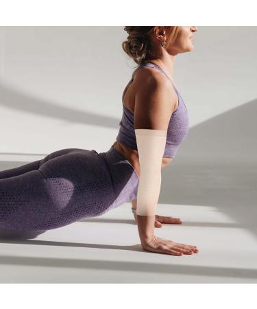 LALAFINA Elbow Compression Sleeves - 3 Pairs Elbow Brace for Men & Women | Spandex Scar Covering for Optimal Support - Buy Online on GoSupps.com
