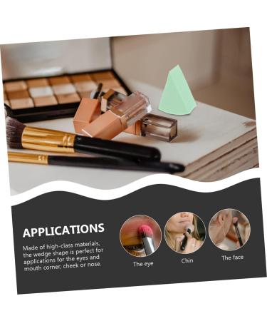 Angoily 3 Sets Triangular Sponge Puff Setting Powder Puff Women Sponge Puff Makeup Sponge Cosmetic Foundation Sponge Powder Puffs Girls Emulsion Triangle Miss Headband - Buy Online on GoSupps.com