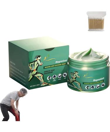Advanced magnesium massage cream for pain relief gel for joints professional magnesium creams for back neck and hands 1 Piece