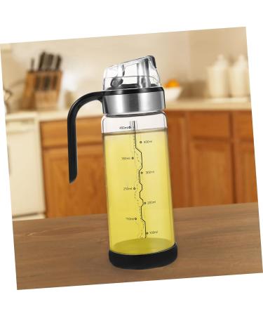 Zerodeko 3 Pcs Oil Can Condiment Container Bottle Stainless Steel Containers Olive Oil Dispenser Automatic Oil Container Olive Oil Bottle Seasoning Bottle Refueling Bottle Glass Leakproof 22X7CMx3pcs Blackx3pcs - Buy Online on GoSupps.com