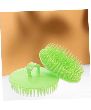 TOVINANNA 12 Shampoo & Scalp Massage Brush - Hair Wash Tool - 2 Pack in Different Colors | Small Handheld Scalp Massager for Ultimate Hair Care - Buy Online on GoSupps.com