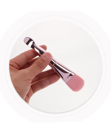 Beavorty Double-headed Facial Treatment Brush Facial Mask Brush Grubber Mask Brushes for Facials Mud Mask Applicator Mask Brush for Facials Mask Brush for Women Cream Spoon Nylon Wool 13.70X2.50X1.50CM Pink - Buy Online on GoSupps.com