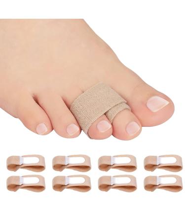 8 pieces toe protection hammerzeh toes correction hammer toe toe toe rail correct toe correction bandages to correct hammer toes broken toes crooked toes