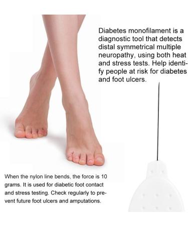 ZJchao 10g Test Monofilaments - Foot Neuropathy Screening Tool for Accurate Diagnosis - Buy Online on GoSupps.com