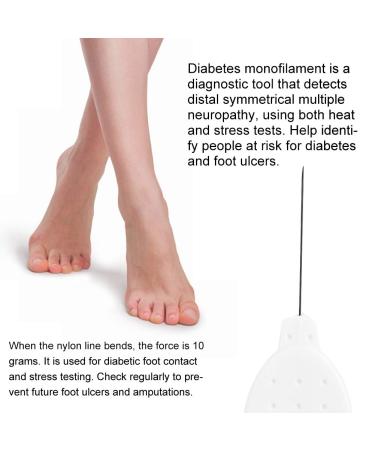 10 Grams Diabetes Test Monofilaments Foot Neuropathy Detection Tool - Buy Online on GoSupps.com